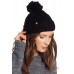 UGG Hat Ribbed Knit Pom Cuff Beanie 4 colors NEW $55  eb-98627235